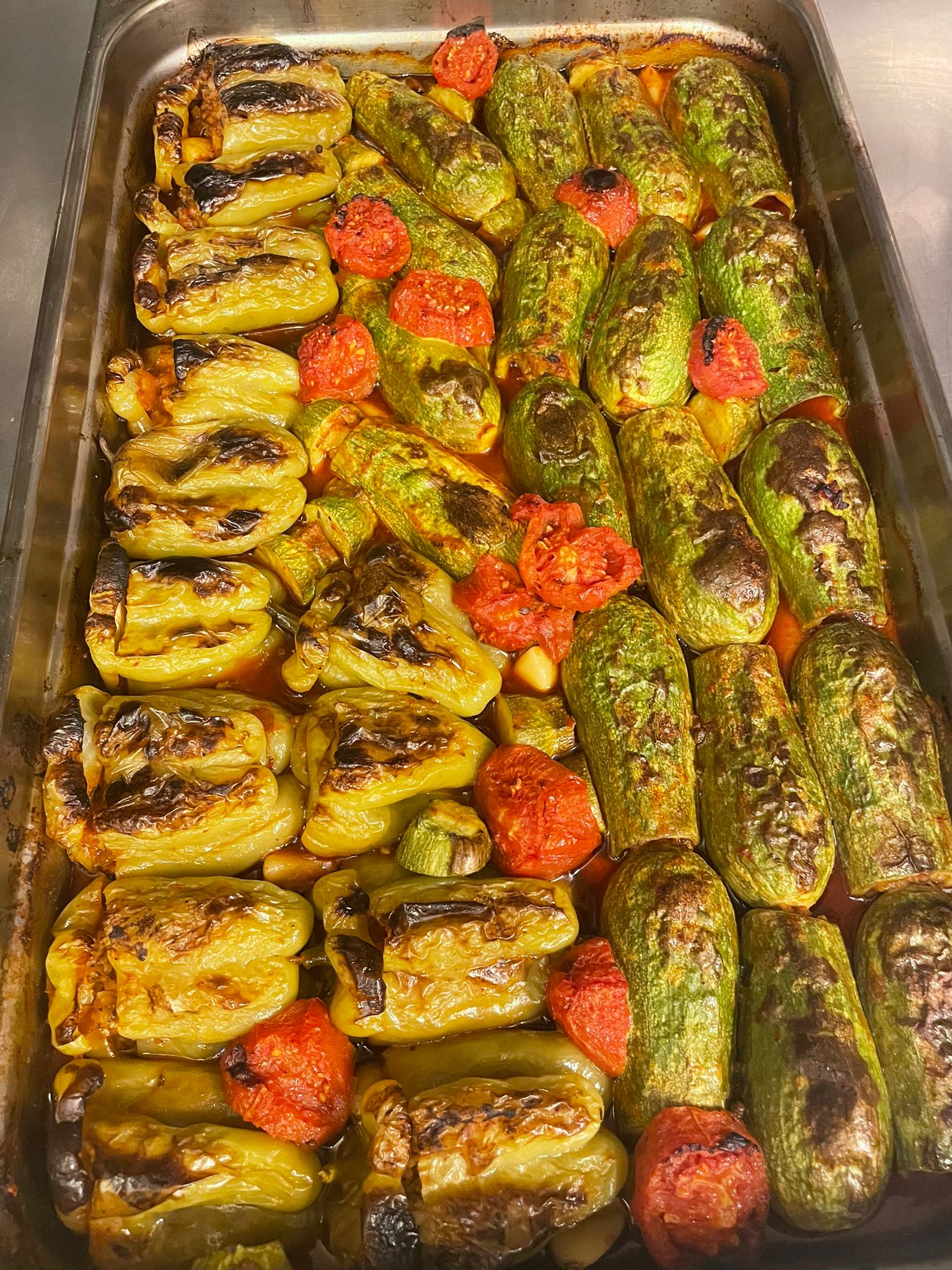 Gefüllte-Zucchini-Paprika