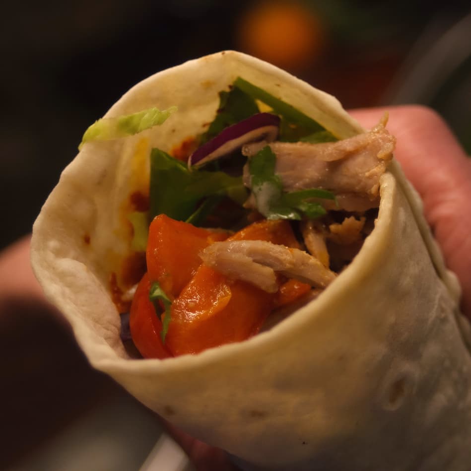 Kebab im Fladenbrot